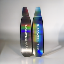 Load image into Gallery viewer, 3K Twill Color Changing DiscoverSharks Carbon Blades, Laser Both Sides Matal silver logo Glossy