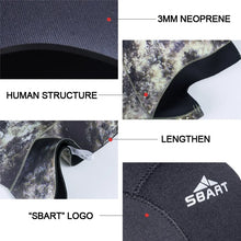 Load image into Gallery viewer, 3mm Diving Caps Neoprene Scuba Diving Hood with Shoulder Sun Protective Swimming Warm Cap Snorkeling Surfing Hat Jellyfish